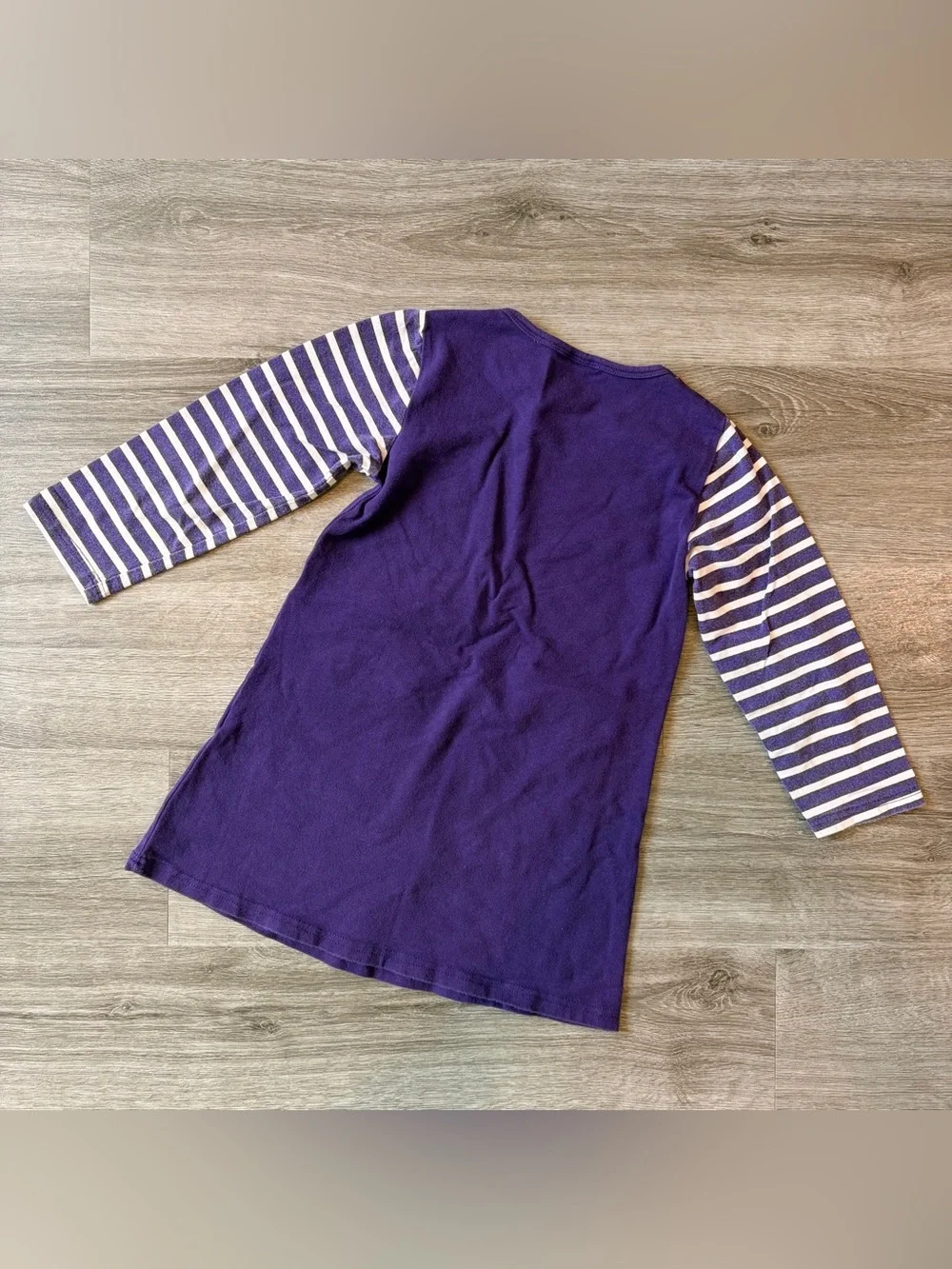 Little girls purple hedgehog dress